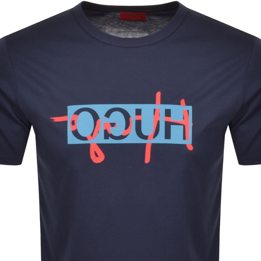 Alternative Image for ProductHUGO Dicagolino 201 T Shirt Navy2